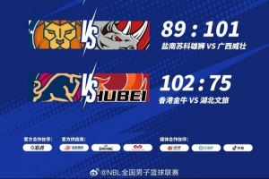 🏀NBL战报-盐南苏科雄狮不敌广西威壮 香港金牛大胜湖北文旅