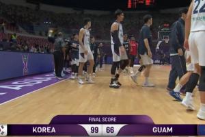 韩国队33分狂胜关岛轻松晋级！八强赛将对阵中国！