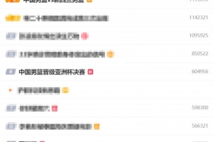 我们杀进了亚洲杯决赛！微博热搜前十 中国男篮占了三个