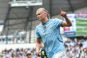 哈兰德在英超已打进39个客场进球，同期没有球员的客场进球超29个