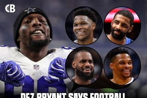前NFL球员：能打NFL的NBA球员没几个 詹姆斯非人类的身体素质可以